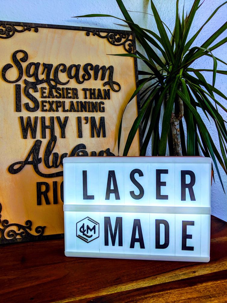 LaserMadeSD wood panel art